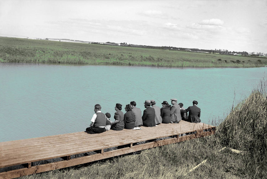 Yarkon River- Colorized