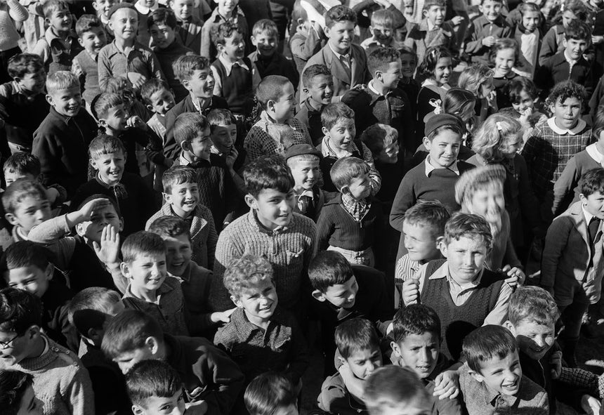 Kids in Ben-Yeduda school