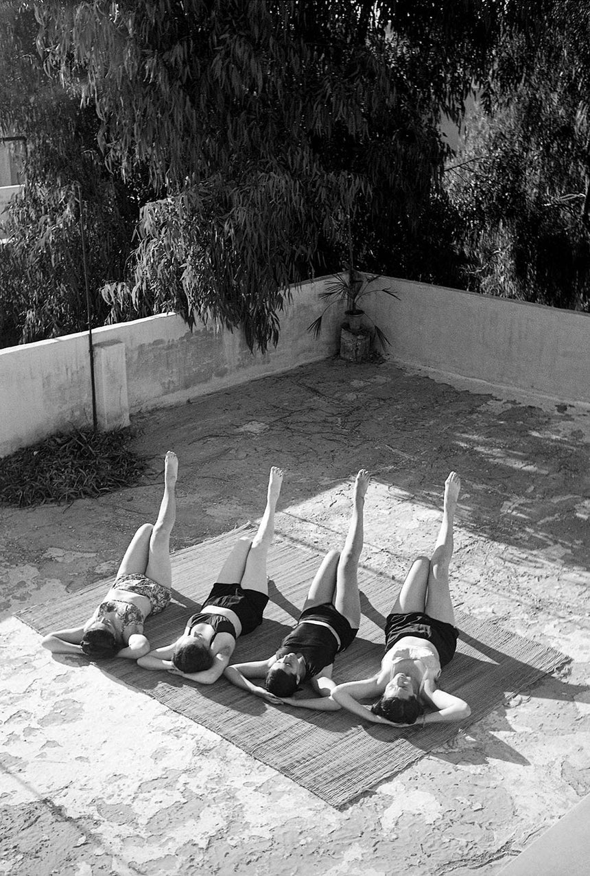 Exercising on the Roof - crop