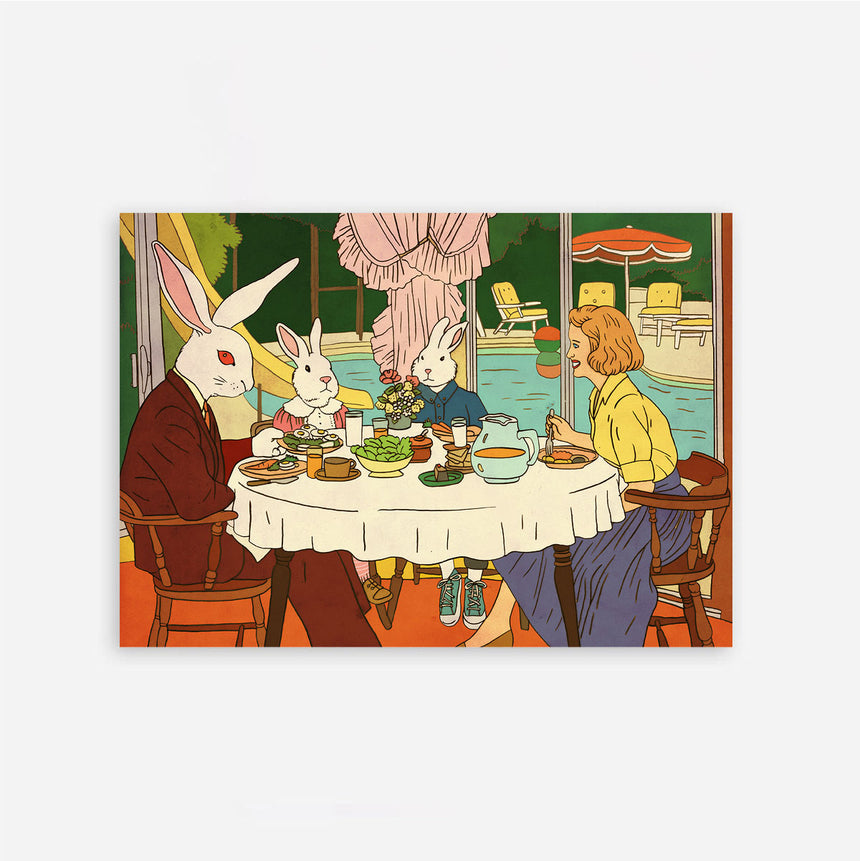 Family meal by Rutu Modan