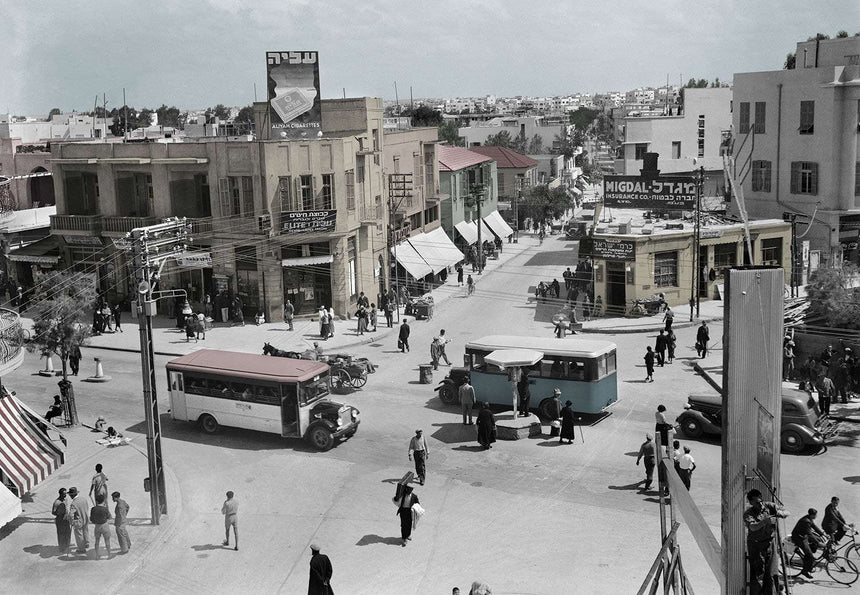 Magen David Square - Colorized