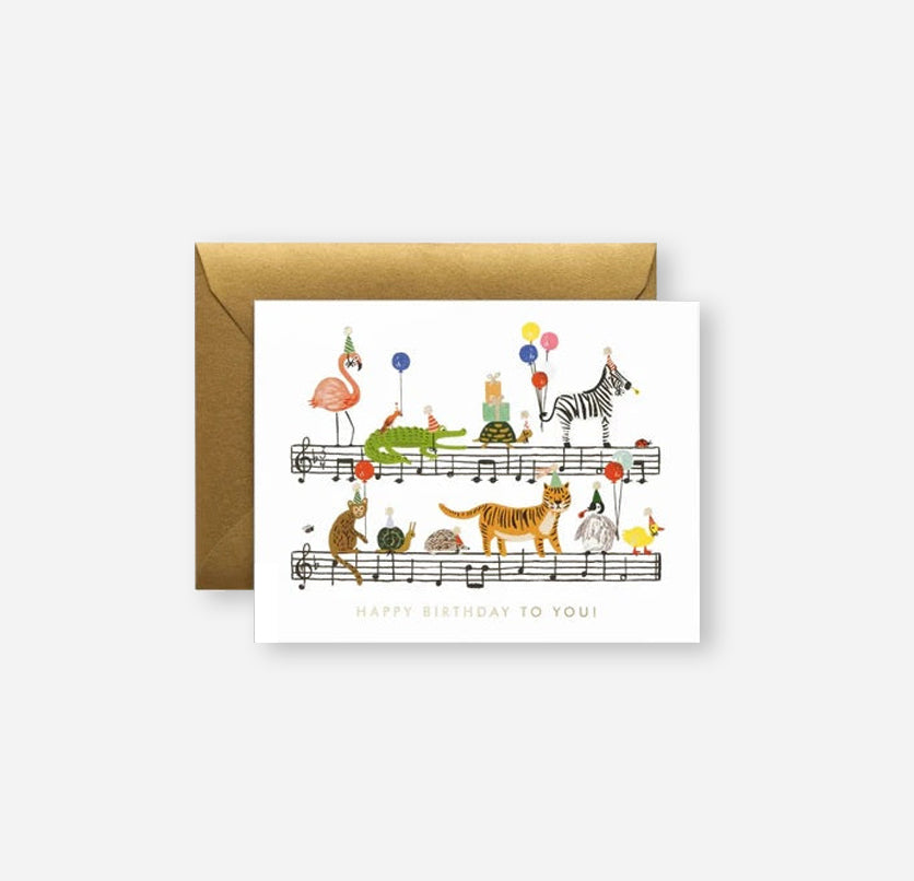 Greeting Card - Animals