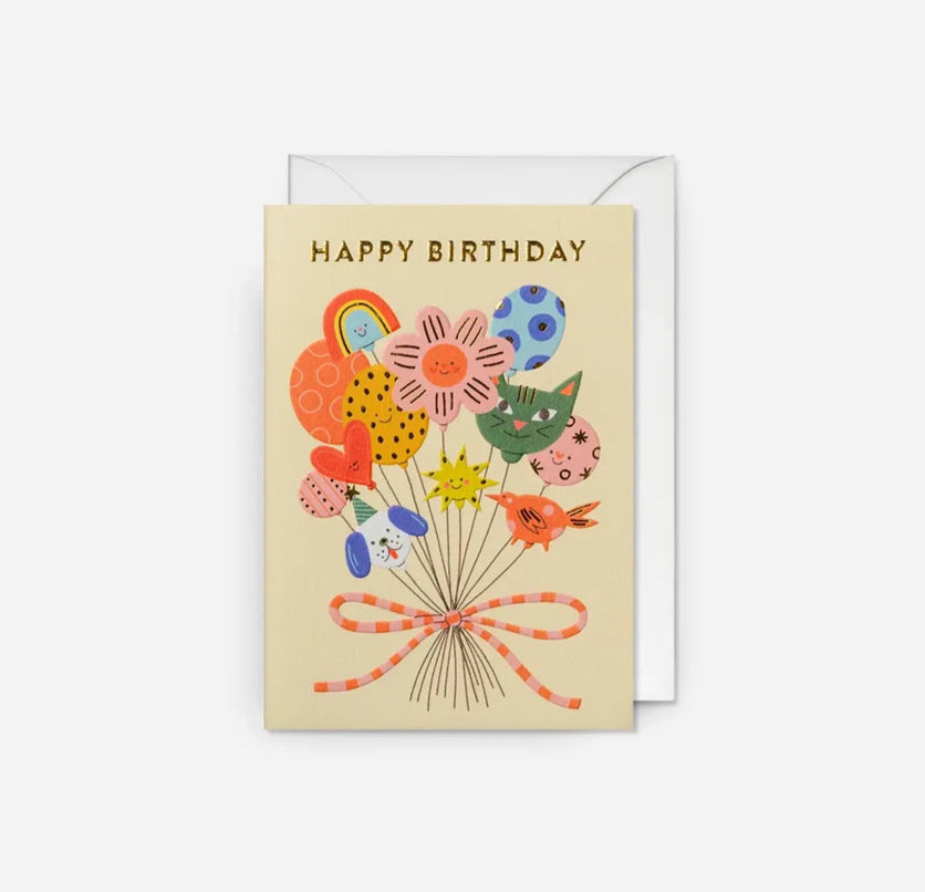 Greeting Card - Balloons